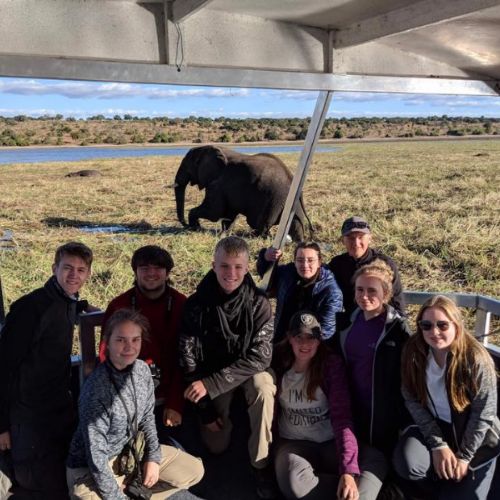 Chobe National Park safari Team 1